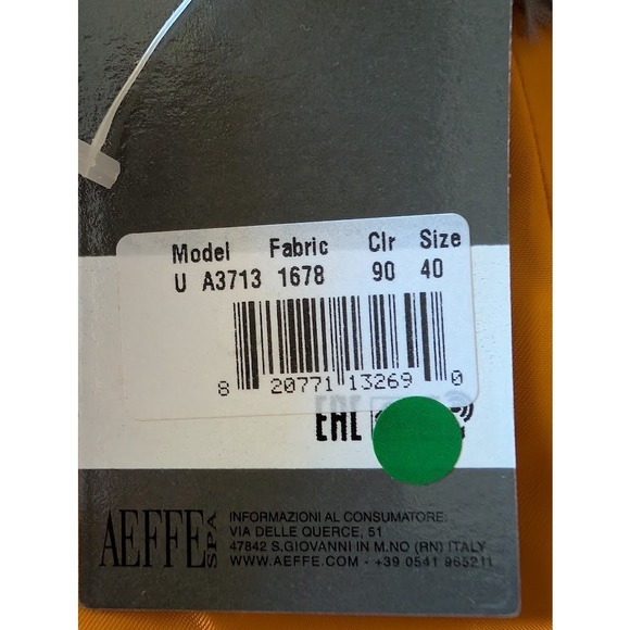 Alberta Ferretti Suede High Waisted Pleated Trousers Pants Burnt Umber Size 4 US - Picture 8 of 14